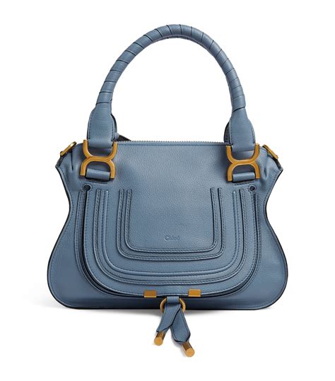 chloe marcie shady blue|Chloé Luxury Designer Marcie Bags .